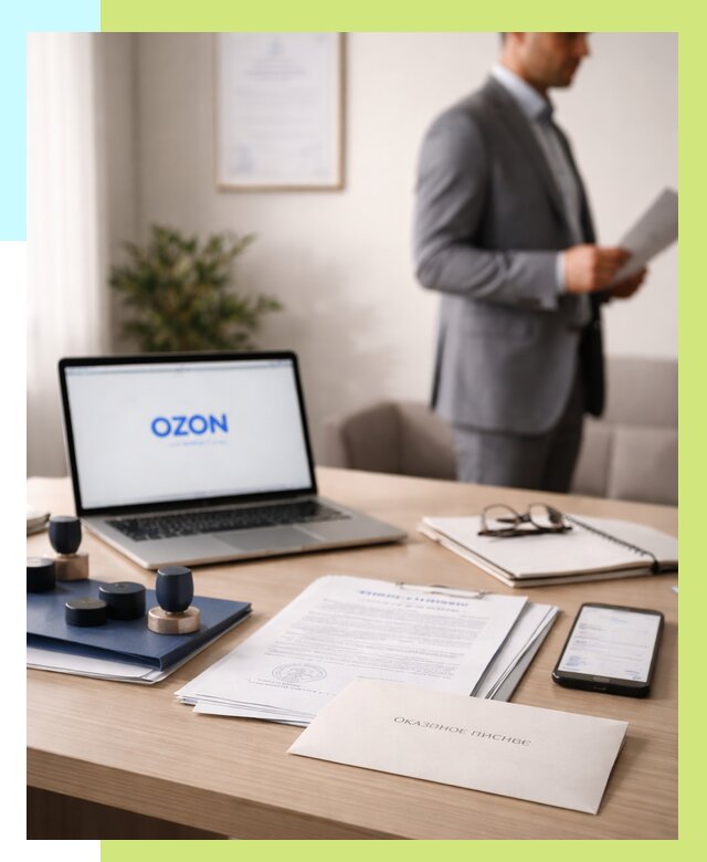 Отказное письмо для Ozon в Кызыле от 3630 р. | Сертэкс